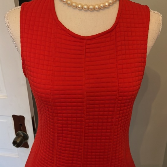H&M Red Drop Waist Dress - Picture 2 of 6